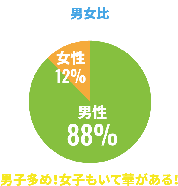 男女比